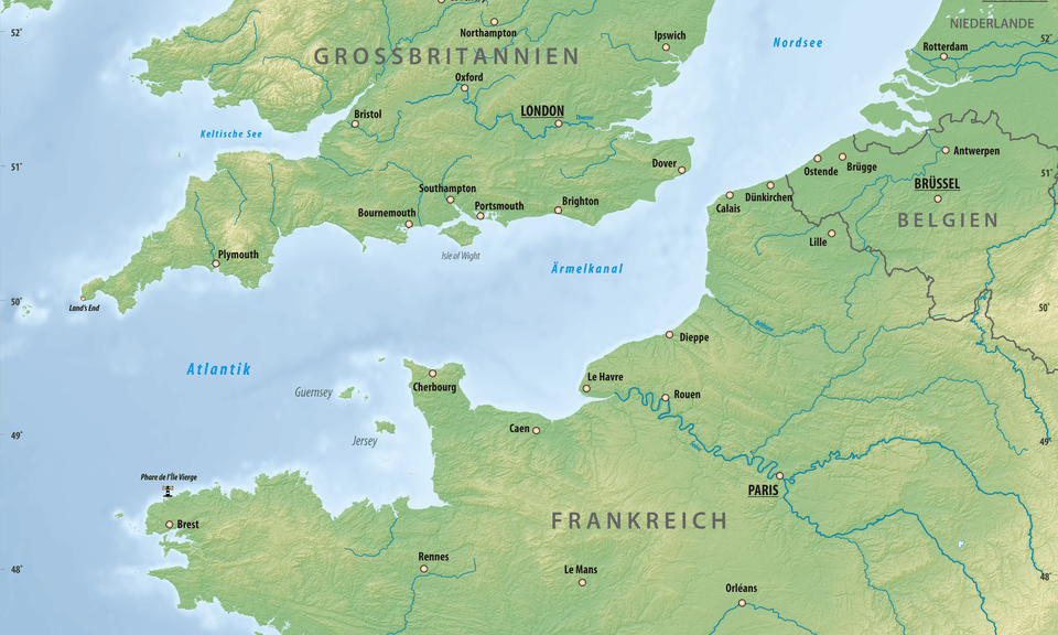 „Ärmelkanal“ von Tschubby ist lizenziert unter CC BY-SA 3.0.